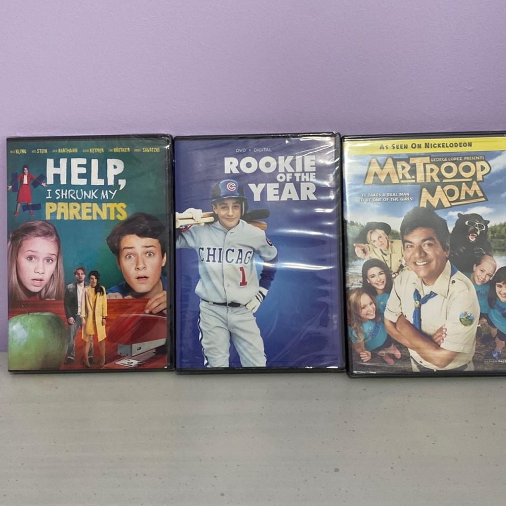 New family kid movies dvds